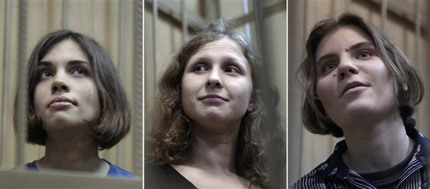 Russian court sentences Pussy Riot members to 2 years in prison each