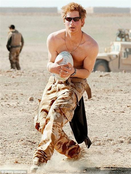 US website airs naked photos of UKs Prince Harry