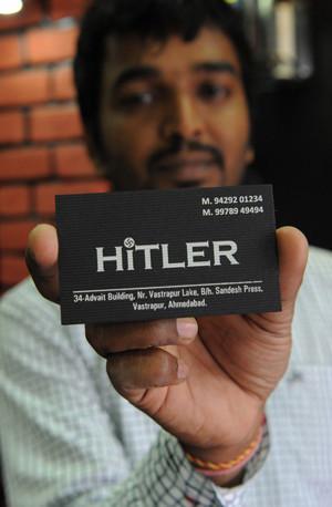 Hitler clothing store stirs anger in India