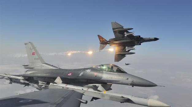 25 PKK militants killed in air raids