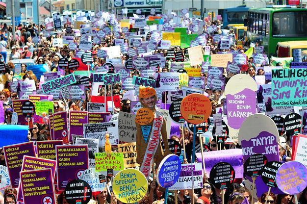 Turkish women protest plans to curb abortion