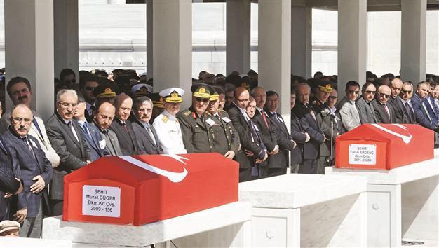 Soldiers bid farewell in Ankara