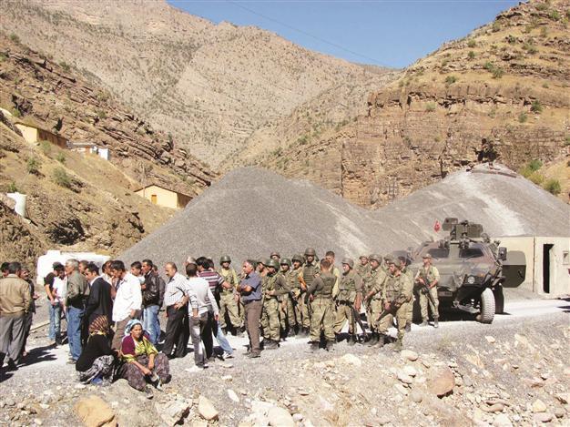Sergeant, villager, 6 PKK members killed in clashes