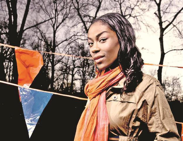 Giovanca performs soul music at Babylon stage