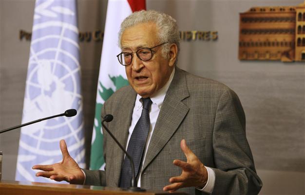 Syria conflict could set region ablaze: Brahimi