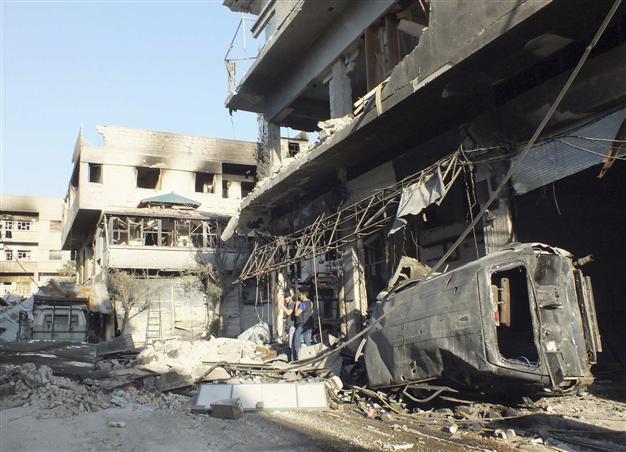 10 dead in Damascus police station bombing: NGO