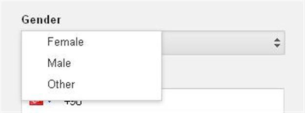 Google to recognize third gender