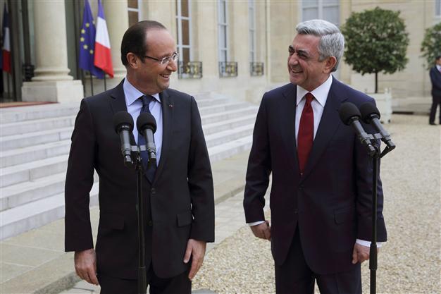 Turkey has to take lesson from France, says Armenian president