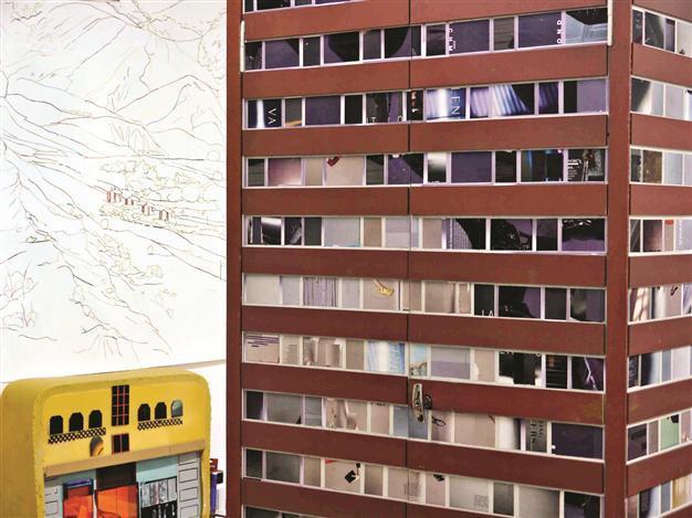 Architectural research exhibition at Mars