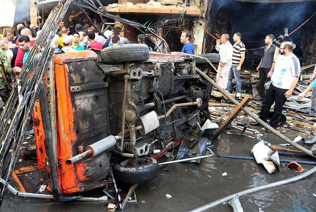 Car bomb hits Damascus province: watchdog