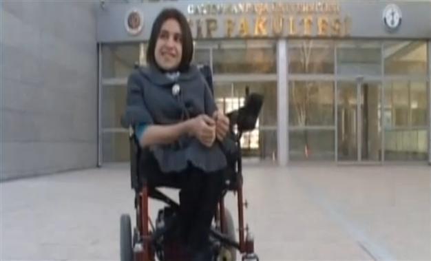 Disabled patient to become doctor in hospital where she was treated