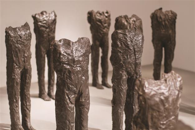 Magdalena Abakanowicz show at Akbank