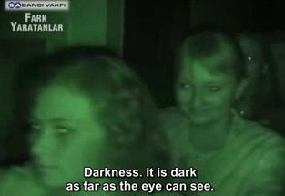 Be ready to forget what you know in the pitck dark