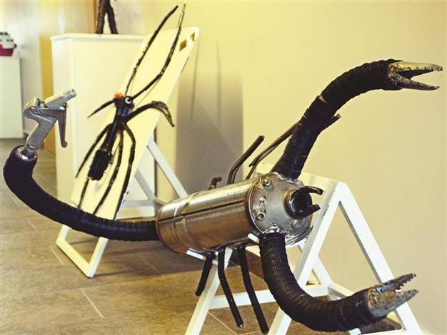 Scraps transformed into sculptures with new project