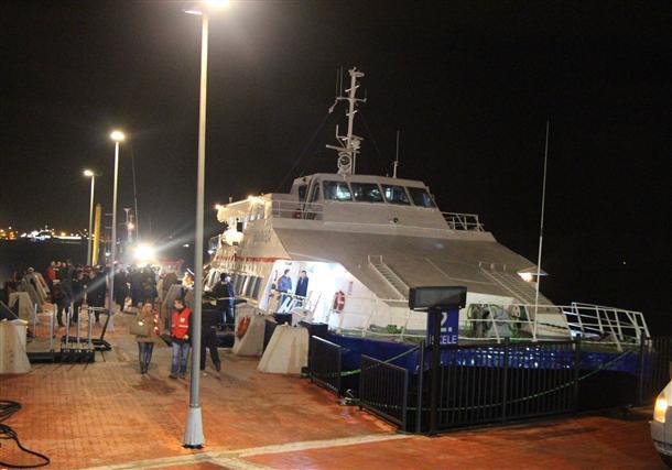 Cargo ship crashes into a passenger seabus in the Bosphorus