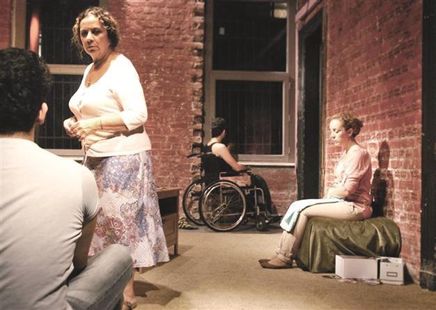 Pitchfork Disney play on theater stage