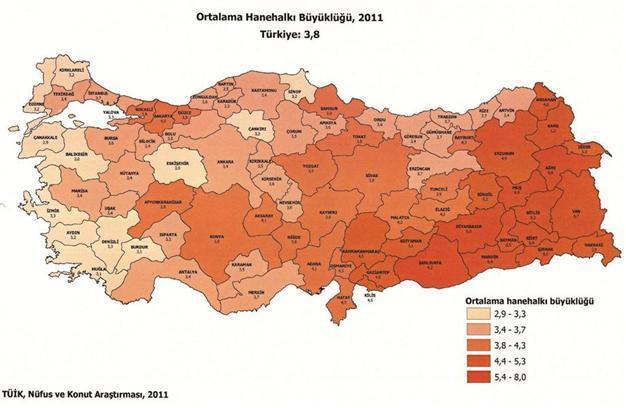 Turkey’s eastern cities’ families more crowded