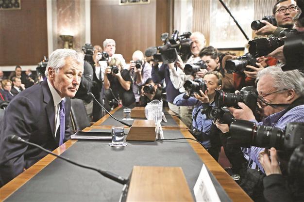 Chuck Hagel grilled at Senate hearing