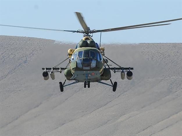 Military helicopter crashes in Azerbaijan