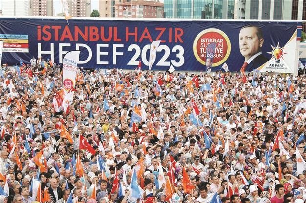 Turkey’s ruling party has 7.5 mln members