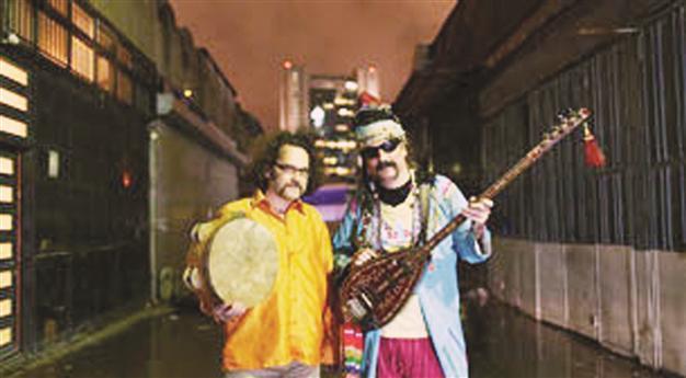 Baba Zula takes the stage at Bios Bar