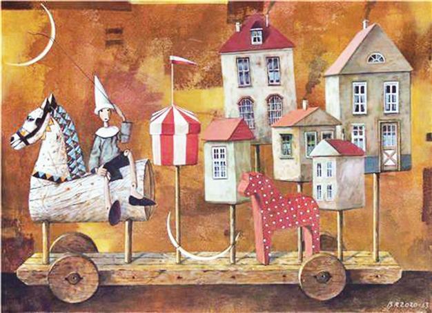 Polish artist at Doku Art Gallery