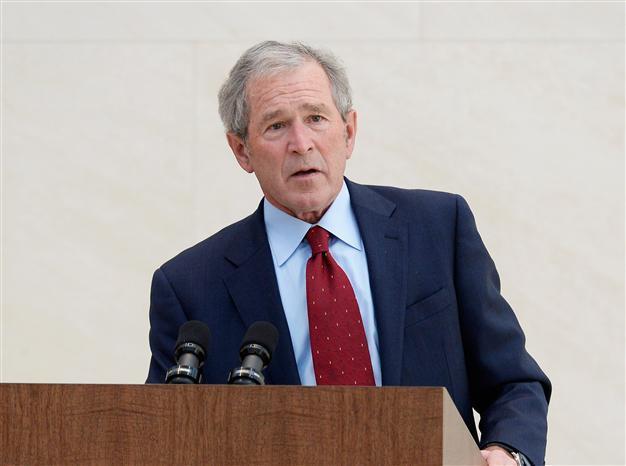 Former US president Bush comfortable with decision to invade Iraq