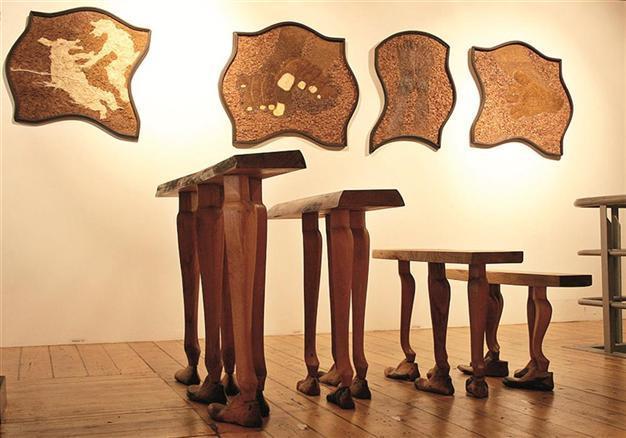 Orthopedic shoes at exhibition