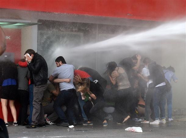 Ankara police turns into fierce crackdown in a day