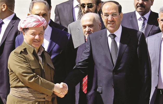 Iraq’s al-Maliki visits Arbil to mend ties