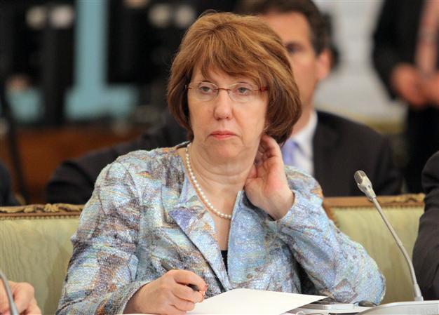 EU foreign chief calls for engagement of officials, end of violence over protests