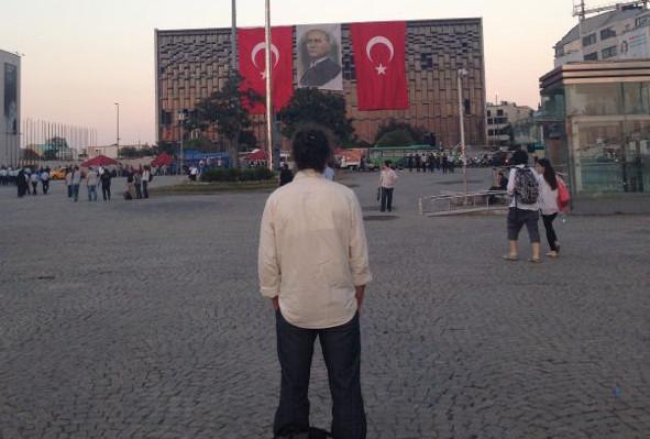 ‘Standing man’ inspires a new type of civil disobedience in Turkey