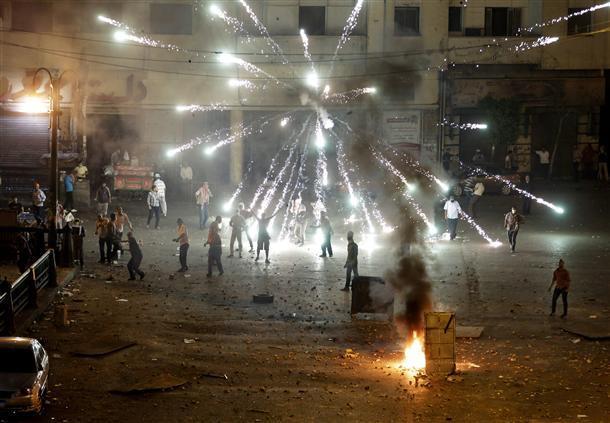 Seven dead as police and protesters clash in Egypt
