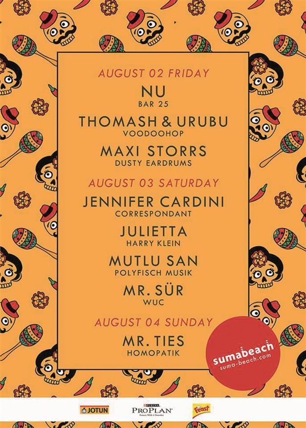 Suma Beach weekend on Kilyos beach