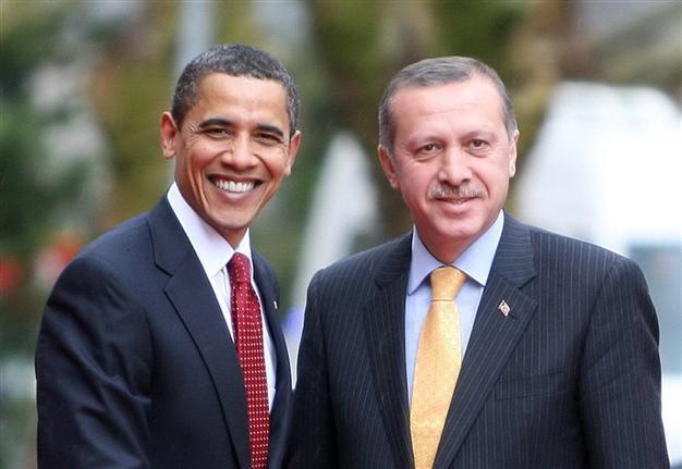 Turkish PM Erdoğan and Obama discuss Syria and Egypt