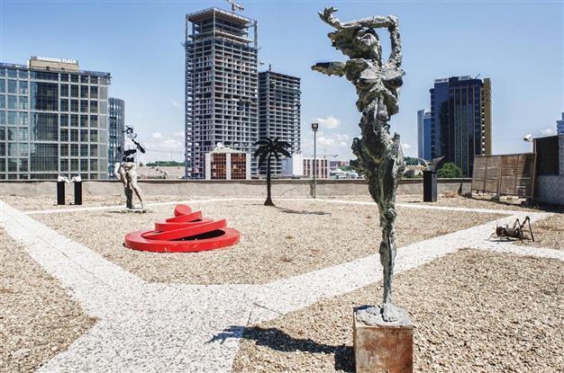 Artworks on Elgiz Terrace