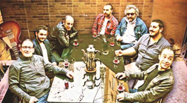 Leyla The Band on stage in Muğla