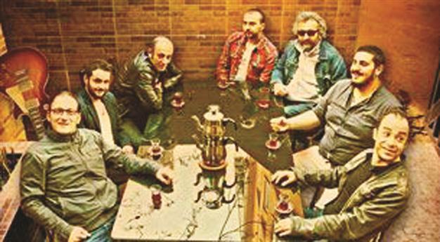 Leyla The Band on stage in Muğla