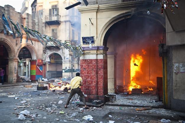 Muslim Brotherhood prepare fresh demos as street battles leave at least 173 dead in Egypt