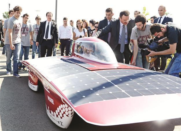 Turkish university’s solar car test drive successful