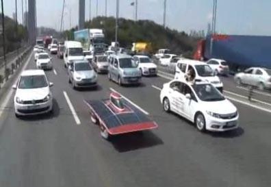 Turkish university’s solar car test drive successful