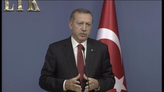 Turkish PM vows rigid reply to internal unrest