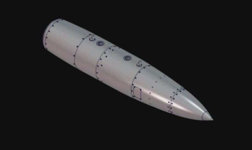 Footage shows made-in-Turkey shelter-piercing bomb at work