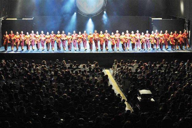 Troy on Aspendos Arena stage