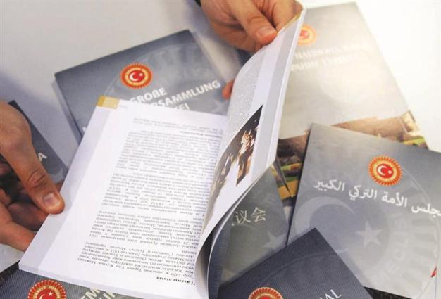 Turkish Parliament prints books in 8 languages
