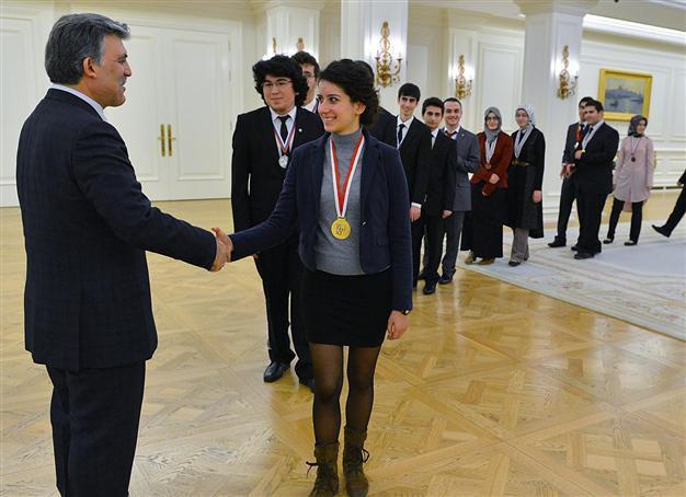 Turkish president proud of ‘boys and girls’ with medals