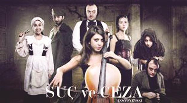 Cirme and Punishment on theater stage