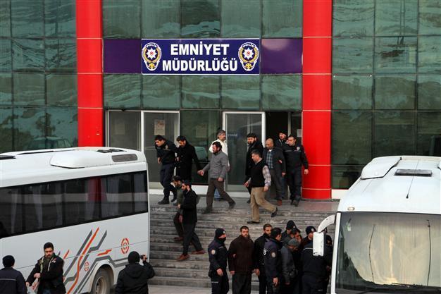 13 suspects detained in raids against al-Qaeda sent to court