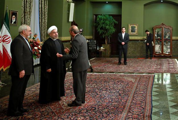 Rouhani calls for fair talks as Iran marks revolution