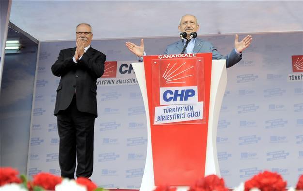 CHP leader slams Turkish PM over corruption at first election rally